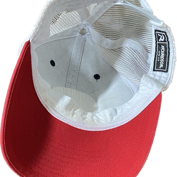 Mighty Fine Burgers Trucker Hat - Austin Texas Hamburger Restaurant Baseball Cap - Picture 3 of 4